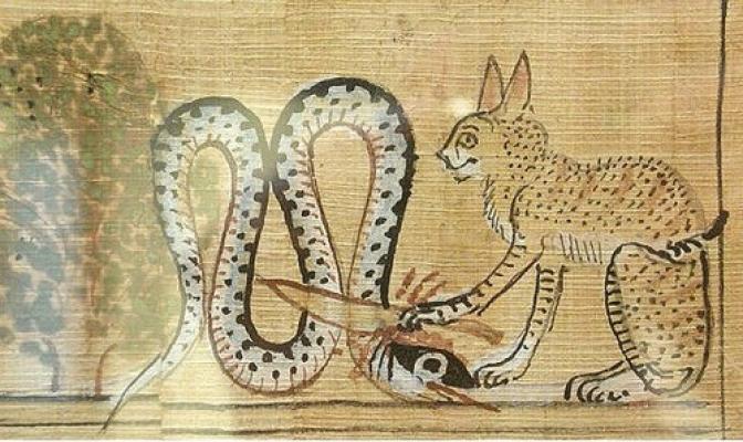 Древние змеи и богиня-мать